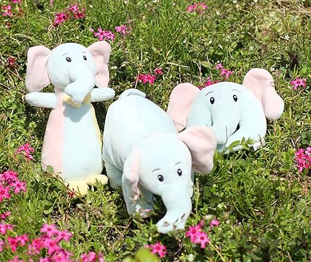 Amazon 布おもちゃ ガラガラ ぬいぐるみ 赤ちゃんだいすきギフトセット3個組み ぞう がらがら ラトル おもちゃ