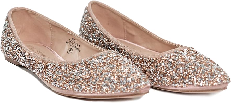 rose gold shoes amazon
