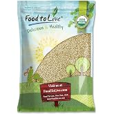 Food to Live Organic Buckwheat Groats, 15 Pounds &ndash; Whole Grain Buckwheat Seeds by Food to Live. Hulled, Non-GMO, Kosher, Raw, Vegan, Sirtfood. Bulk Cereal Grain