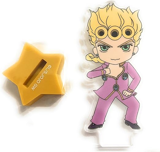 Amazon ジョジョの奇妙な冒険 黄金の風 アクリル ジオラマ アクリルスタンド ジョルノ ジョバァーナ 単品 アニメ 萌えグッズ 通販