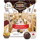 Ferrero Collection Holiday Advent Calendar 2025, Premium Assorted Christmas Chocolate Gift Box, 24 Piece, 9.1 oz