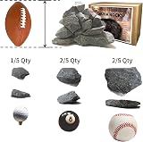 HOUSYLOVE Sauna Rocks, 36 lb Box of Natural Lava Stones for Sauna view 5