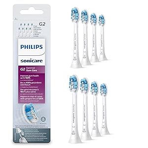 PHILIPS 飞利浦 Sonicare G2 Optimal HX9038/12 牙龈保健型牙刷替换刷头 8个装 ￥263 中亚Prime会员免运费直邮到手约￥292