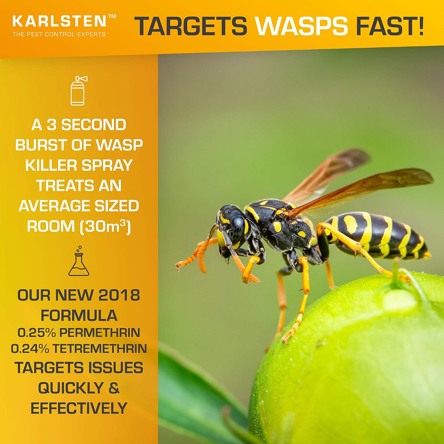 Karlsten Wasp & Nest Killer Spray - Image 4