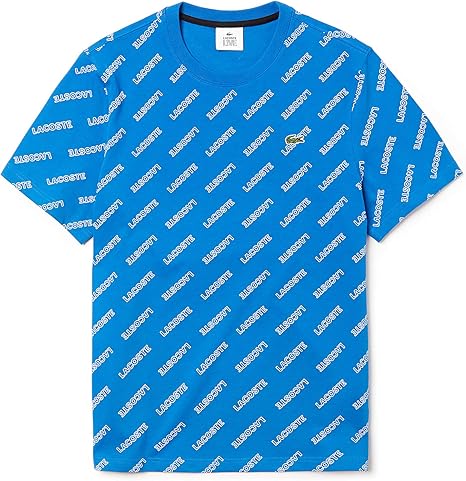 t shirt lacoste bleu clair