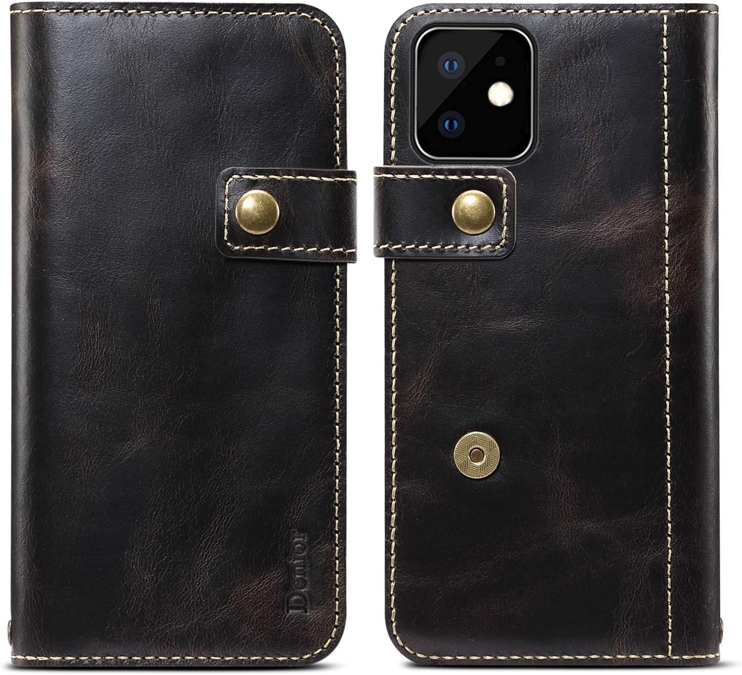 Kowauri Flip Case for iPhone 12/iPhone 12 Pro Case,