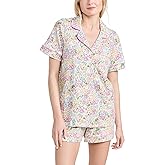 BedHead PJs Women's Short Sleeve Knit Shorty Pajama Set