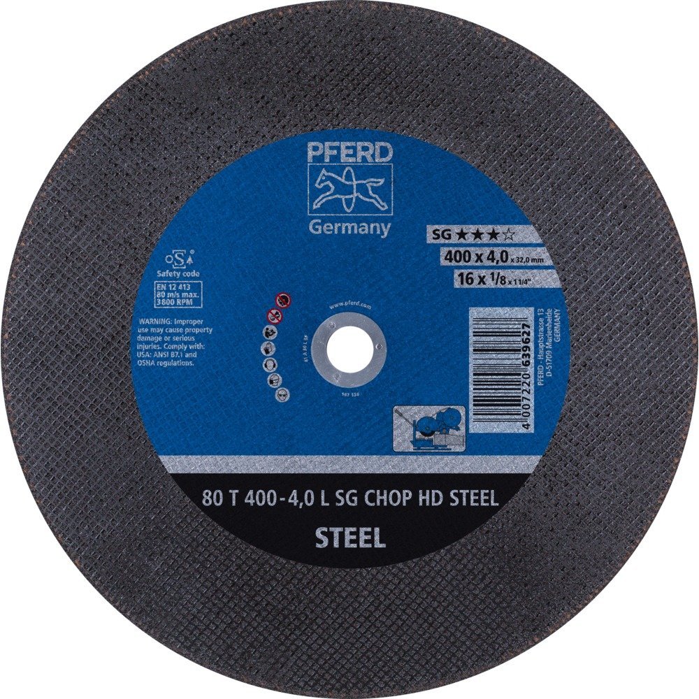 Pferd 66324081 Cutting Discs 80 T400-4.8 A30O Performance Line UNI 32.0