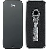 711L Mini Ratchet Wrench TG - One of The World's Smallest 1/4" EDC Ratchet Wrench for Tight Spaces - Stainless Steel - for Do