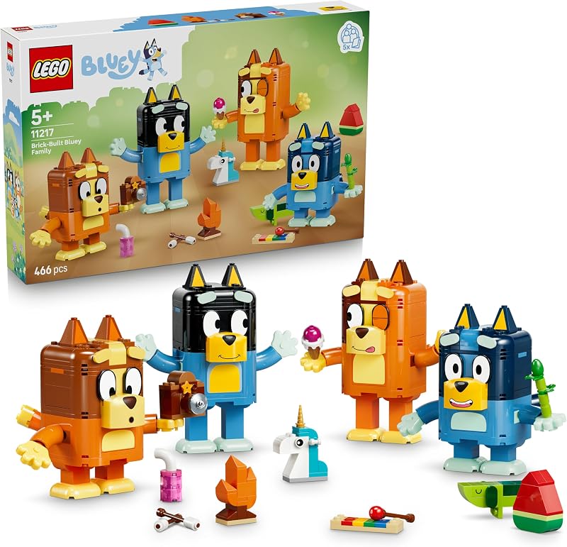 Bluey: Familia de Bluey para Construir 11217