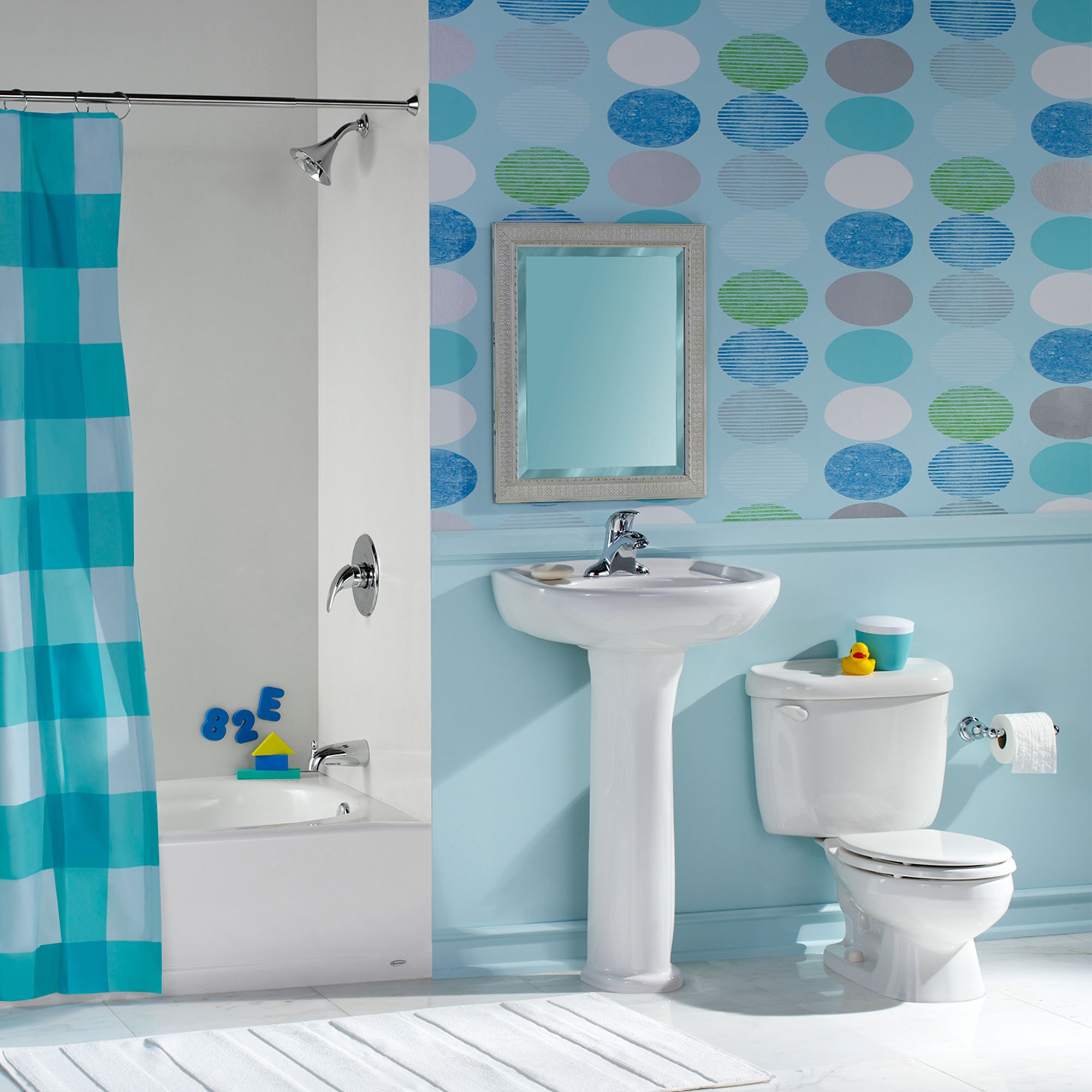 American Standard 2315.228.020 Baby Devoro Flowise 10-Inch High Round Front Toilet, White