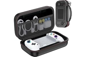 Mocagen MC1 Phone Game Controllers with Carrying Case Bundle for iPhone/Android with Led Light, Upgraded Joysticks, Turbo, Handheld Gaming Gamepad