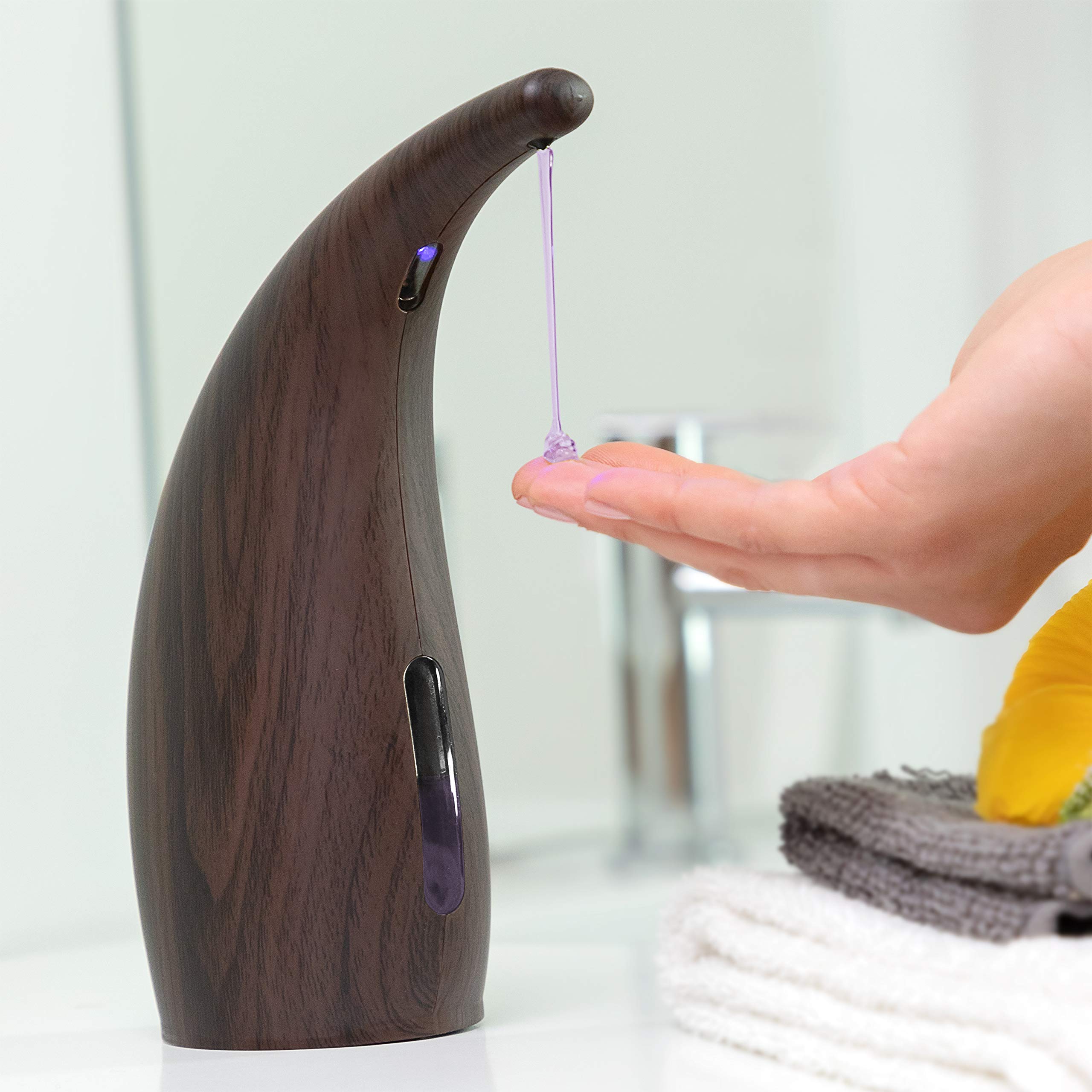 InnovaGoods Automatic Soap Dispenser with DispenSoap Sensor, 7 x 22 x 14 cm