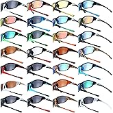Fabbay 28 Pairs Polarized Sunglasses Bulk for Men and Women Sun Glasses with UV Protection Sport Sunglasses for Outdoor Activities for Running Fishing Biking Cycling Driving