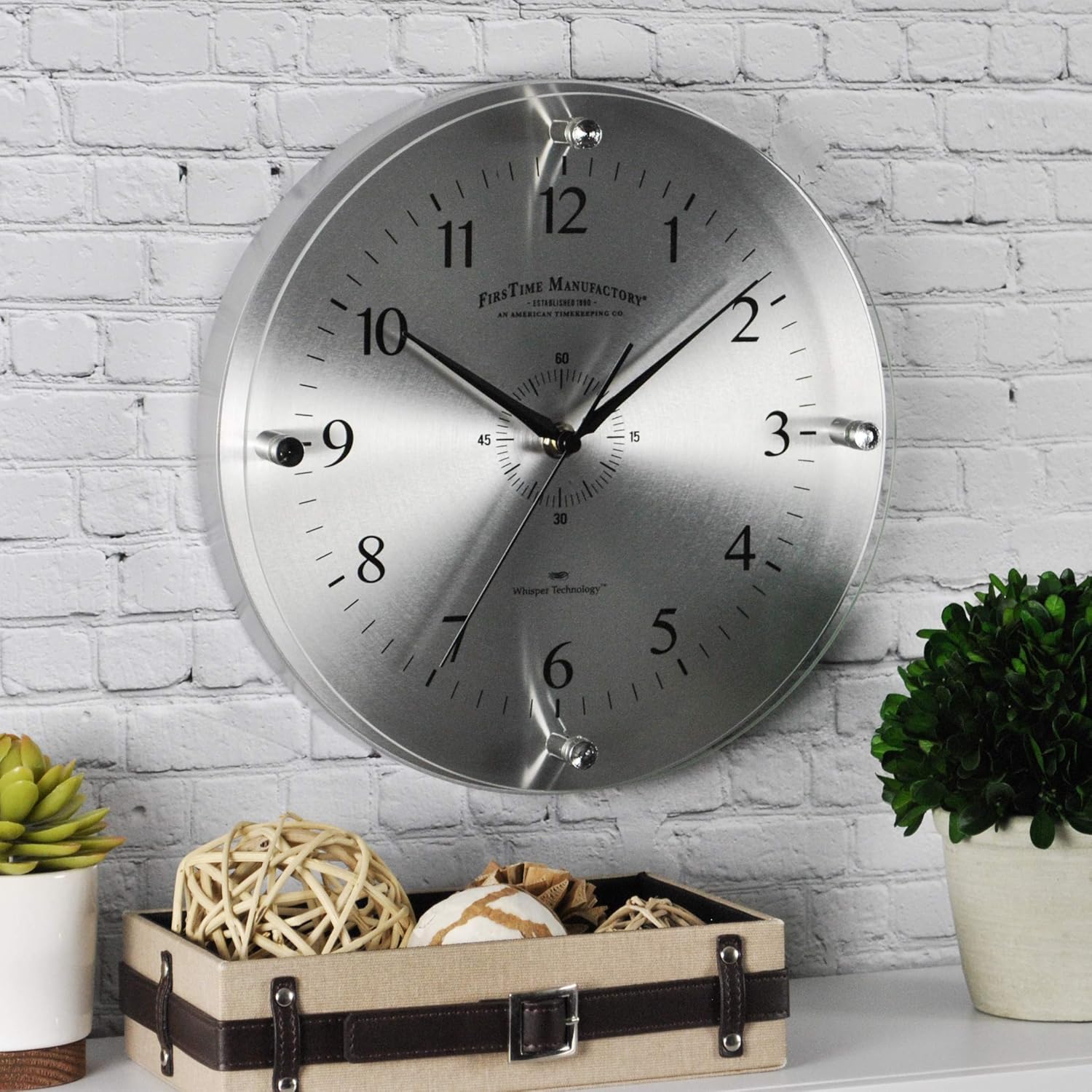 Best Kitchen Clock Silver