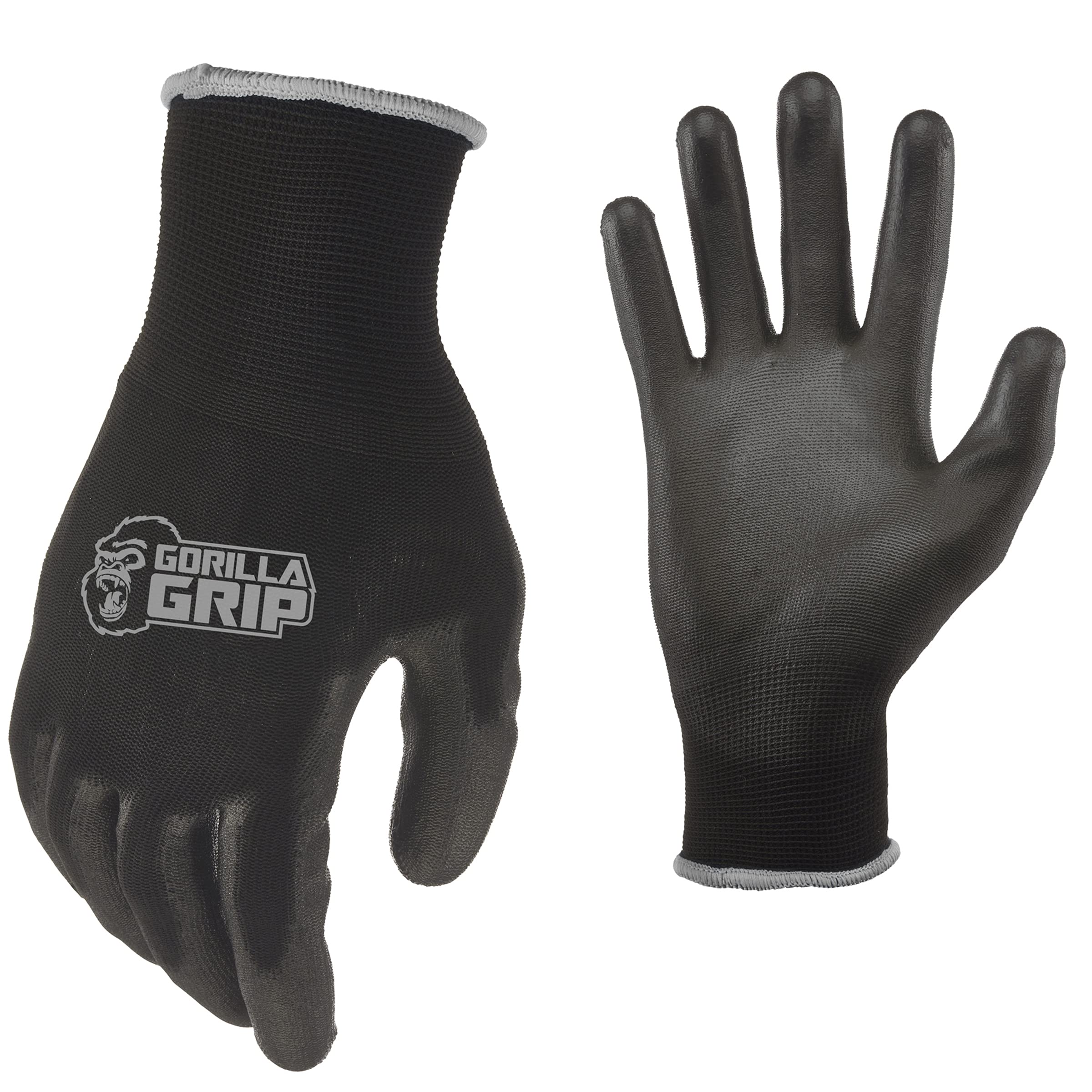 Grease Monkey 25054-26 X-Large Gorilla Grip Gloves, Black