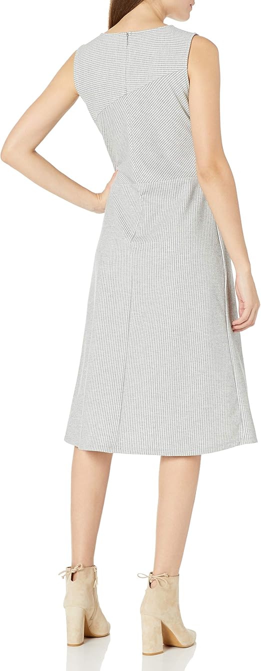 Calvin Klein 卡尔文克莱因 CK 无袖条纹 女式连衣裙 XS码2.1折.2 海淘转运到手约￥251