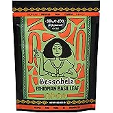 Brundo Spices Bessobela | Authentic Ethiopian Sacred Basil | Hand Picked and Processed | Harvested in and Imported from Ethiopia | Non-GMO | Organic | No Preservatives | 1 oz