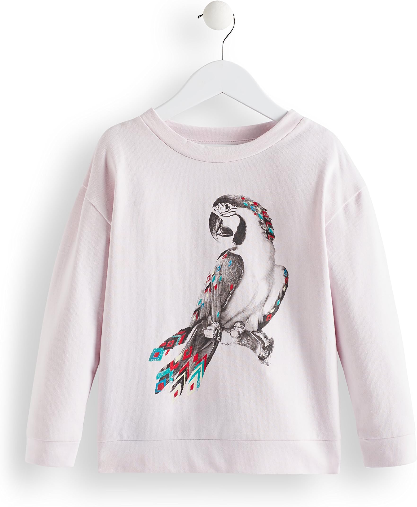 Amazon Brand - RED WAGON Girl's Parrot Sweatshirt