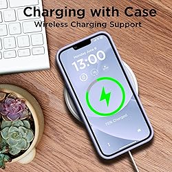 COFFKER for iPhone 13 Phone Case with [2X Screen