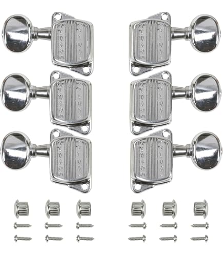 Amazon.com: Kluson Plus Series 3 Per Side Tuning Machines, Chrome