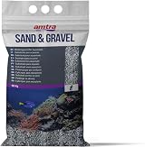 Amtra Croci Black Ceramized Quartz Fine Sand 2-3mm 10 kg Aquarium view 3