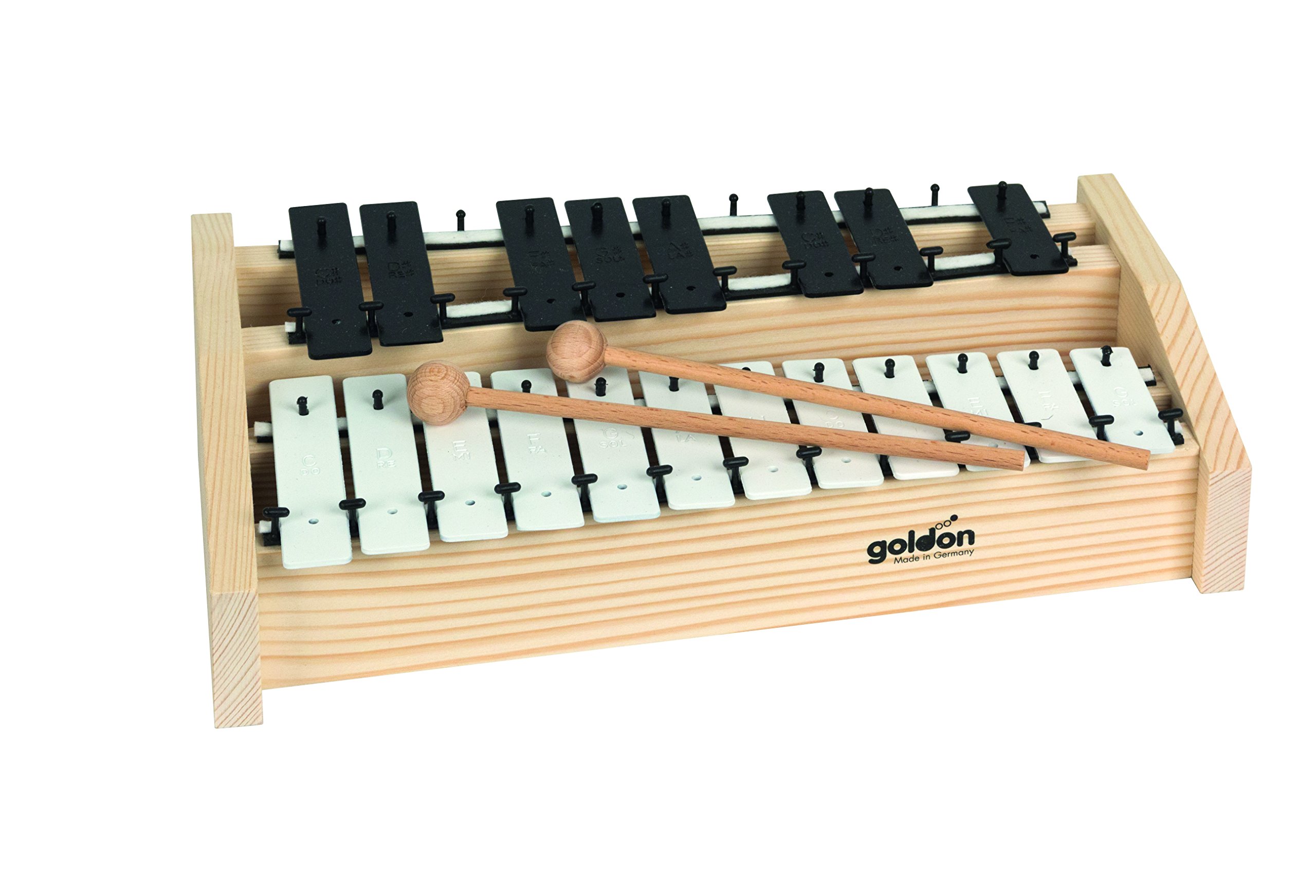 Goldon 11120 Sound Plates Soprano Metallophone White/Black eBay