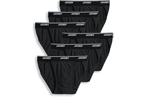 Jockey Men's Underwear Men's Elance String Bikini - 6 Pack