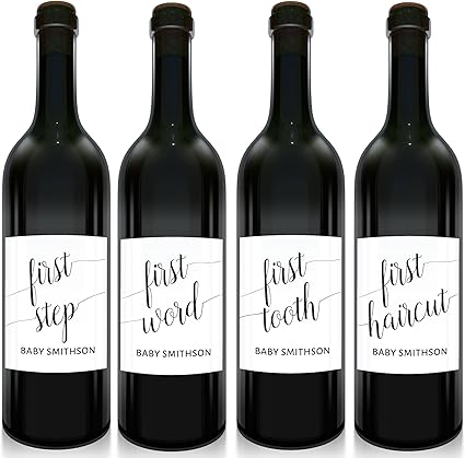 mommy's first milestones wine