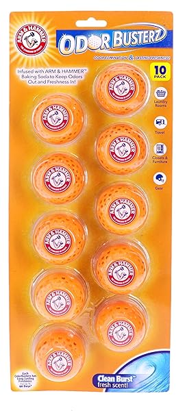 ARM & HAMMER ODORBUSTERZ® ODOR ELIMINATOR BALLS, CLEAN...