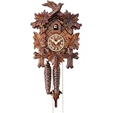 HerrZeit by Adolf Herr Cuckoo Clock - The Traditional Vine Leaves AH 80/1