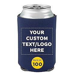 DISCOUNT PROMOS Custom Collapsible Beer Can Coolers