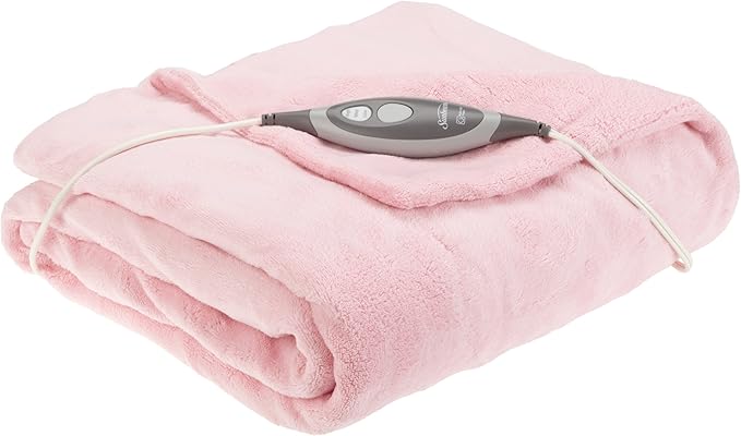 pink electric blanket