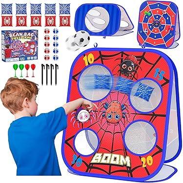 Juego Bag Jumping & Balance & Beanbag – Set Multicolor De Habilidad Y Equilibrio Para Niños +3 Años, Medidas 33x4x25 Cm