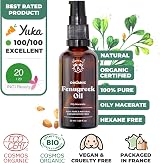 BIONOBLE Organic Fenugreek Oil for Breast Growth 50ml - Macerated Extract view 2