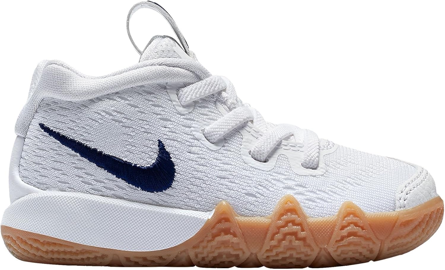 kyrie 4 white deep royal