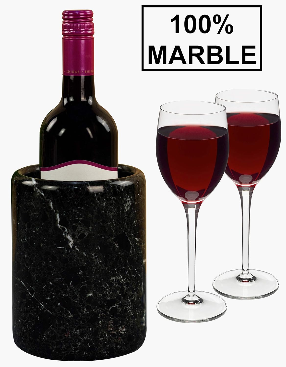 RADICALn Wine Bottle Chiller Tabletop Marble Wine Chillers Bucket 12