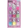 Townley Girl Hello Kitty 8 Pack Nail Polish,Water-Based, Non-Toxic, Peel-Off Set Girls Kids Ages 3+, Perfect for Parties, Sleepovers & Makeovers