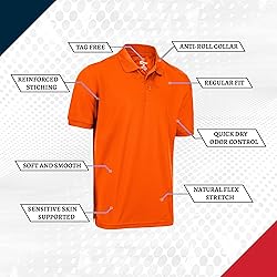Premium Wear Men's High Moisture Wicking Polo T