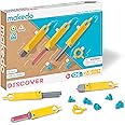 Makedo Discover | Upcycled Cardboard Construction Tool Kit in Small Toolbox (126 Pieces) | STEM + STEAM Educational Toys for