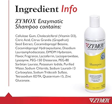 zymox medicated shampoo