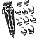 Wahl Clipper Elite Pro High-Performance Home Haircut & Grooming Kit for Men – Electric Hair Clipper – Model 79602