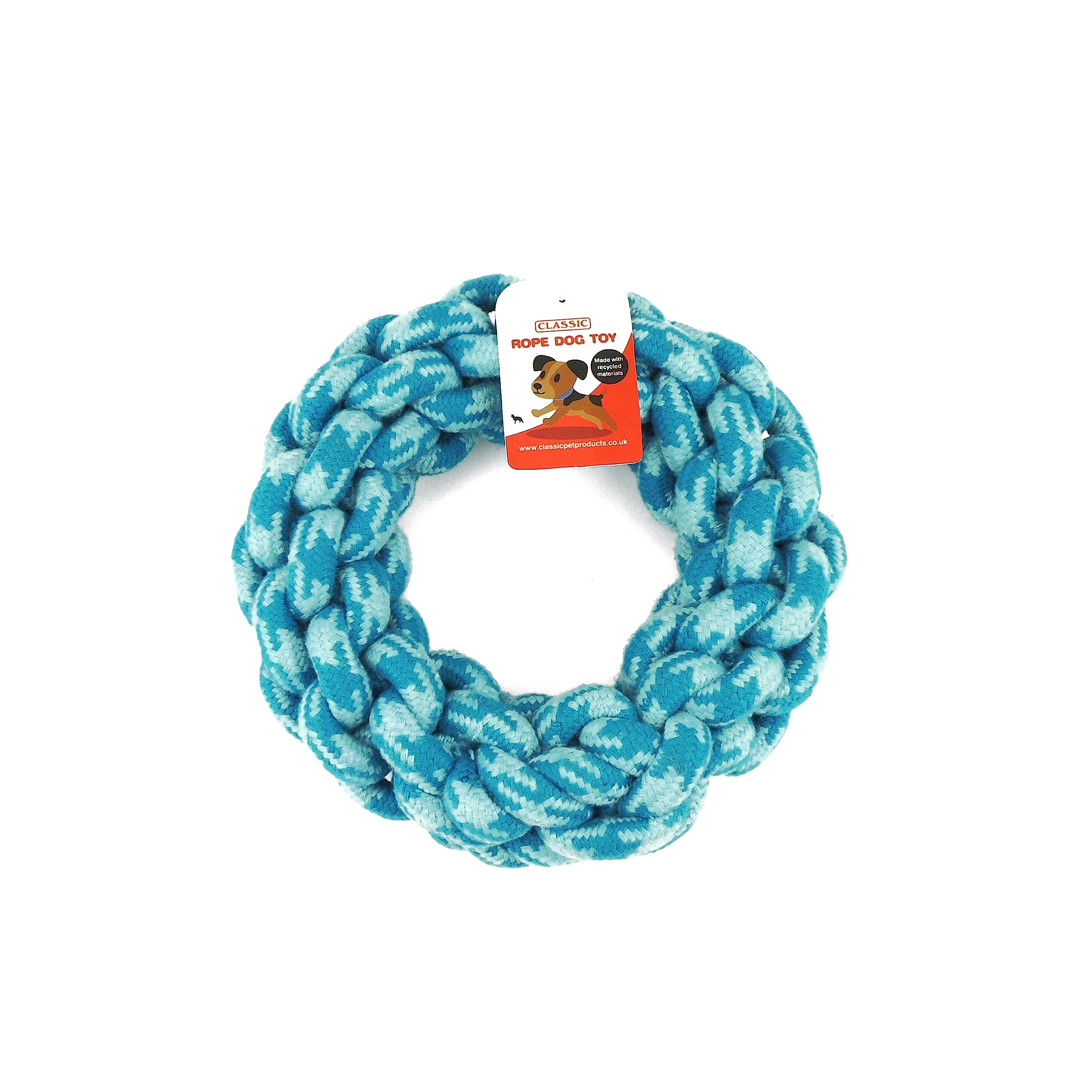 CLASSIC Donut Braided Rope Dog Toy 210mm