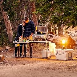 Lifetime Folding Tailgate Table with Grill