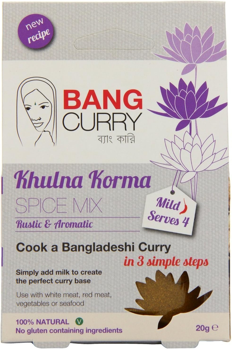 Bang Curry Kulna Korma Curry Spice Mix 20 g x 1