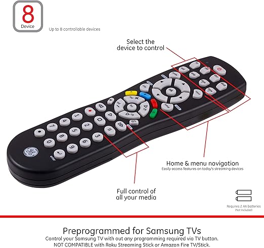 Electronics Gps Navigation Electronics 8 Device Ir Universal Remote Ge Jas24927 Gps Navigation Copesel Com Ar