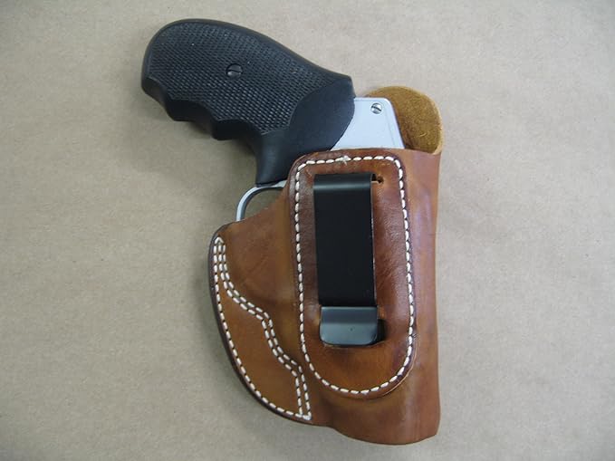 Ruger SP101 Revolver Leather IWB In The Waistband Concealed Carry