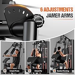GOIMU Home Gym, M1 Workout Station with 140LBS