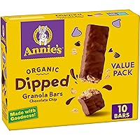 Annies Chocolate Dipped Chewy Chocolate Chip Granola Bars 10 Ct Deals