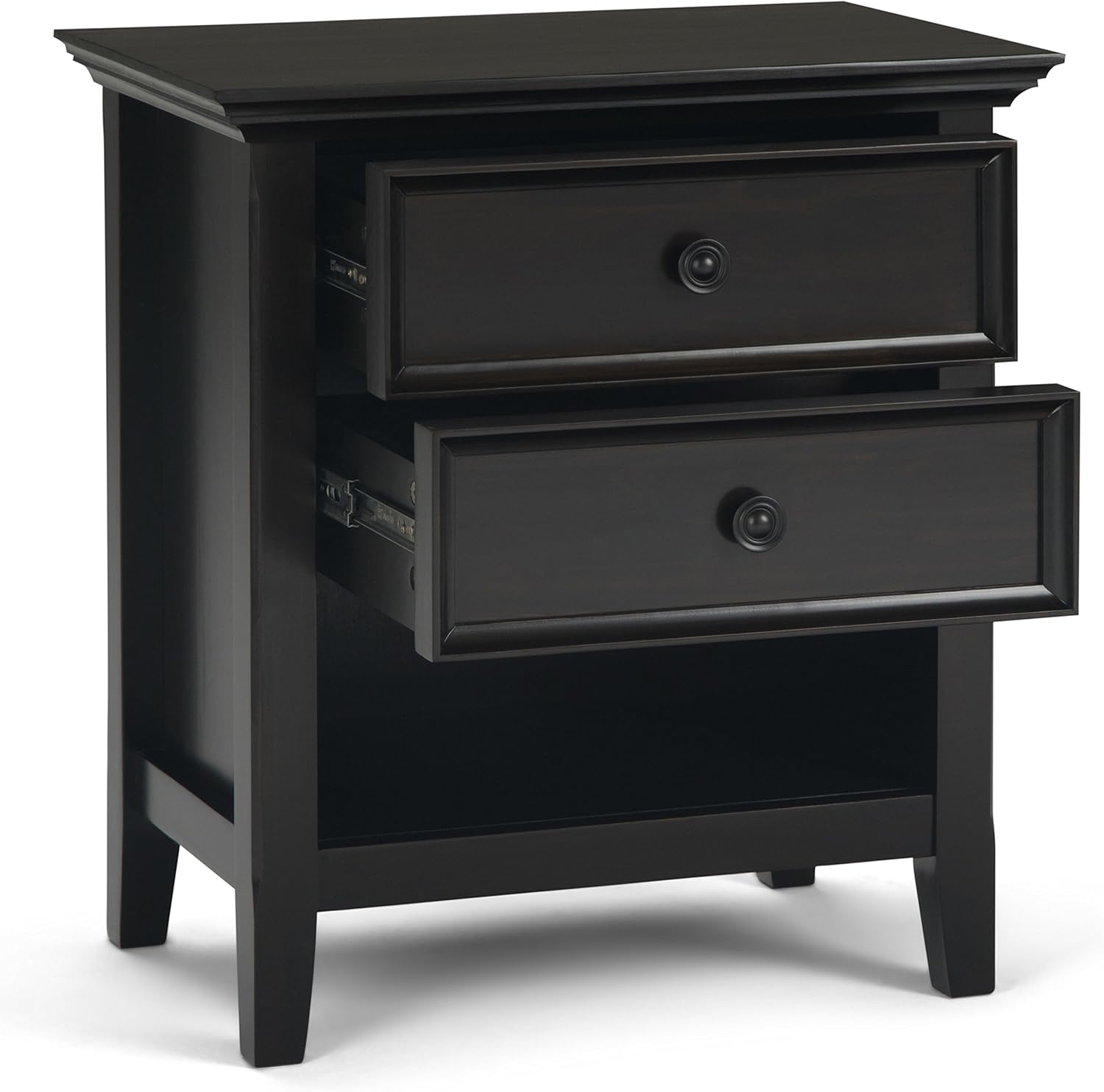 Amazon Com Simpli Home Axcamh Bs Dab Amherst Solid Wood 24 Inch